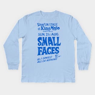 Small Faces / 60s Retro Poster Design Kids Long Sleeve T-Shirt